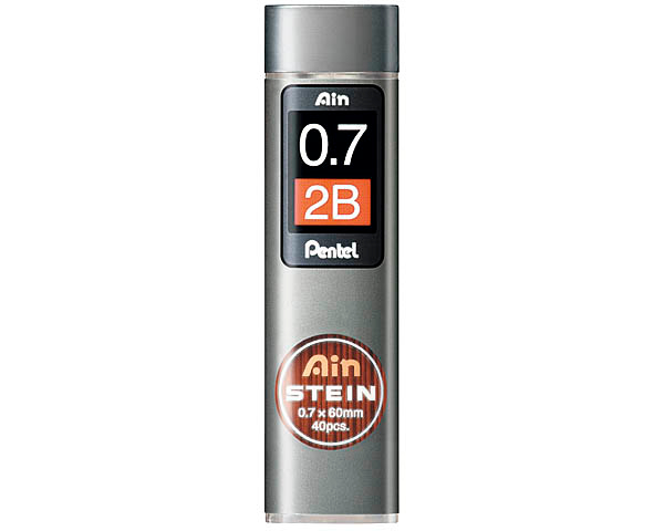 PENTEL Minen AINSTEIN 2B C277-2BO 0,7mm 40 Stück