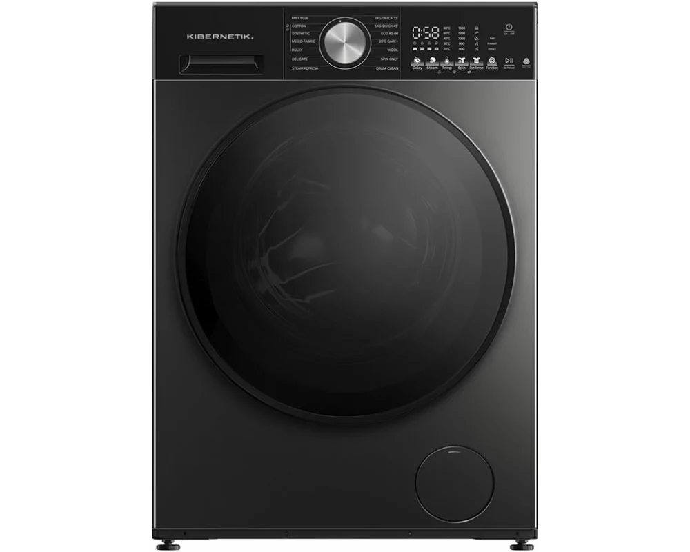 Kibernetik PLWS506 PrimeLine Waschmaschine 9kg A-50% Klasse Titan