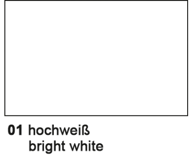 URSUS Tonzeichenpapier 50x70cm 88249299 140g, hochweiss