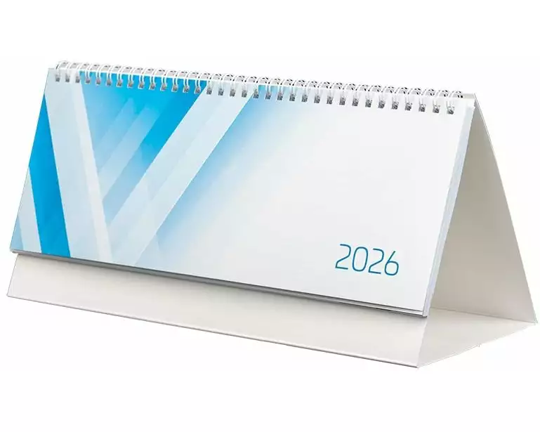 Simplex Querkalender Wire-O 29.7 x 10.5 cm, 2026