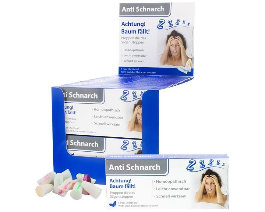 Trend Import Scherzartikel Anti Schnarch Ohrstöpsel