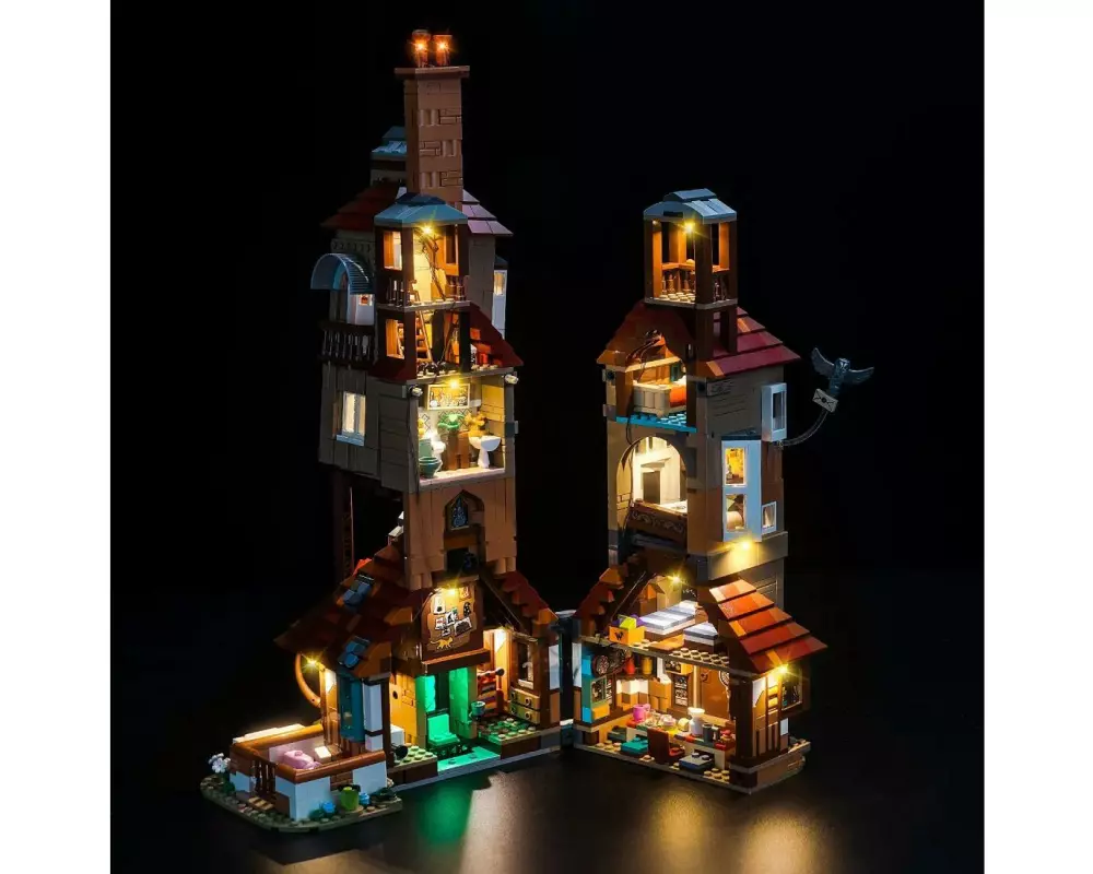 BrickBling LED-Licht-Set für LEGO Der Fuchsbau Sammleredition (76437)