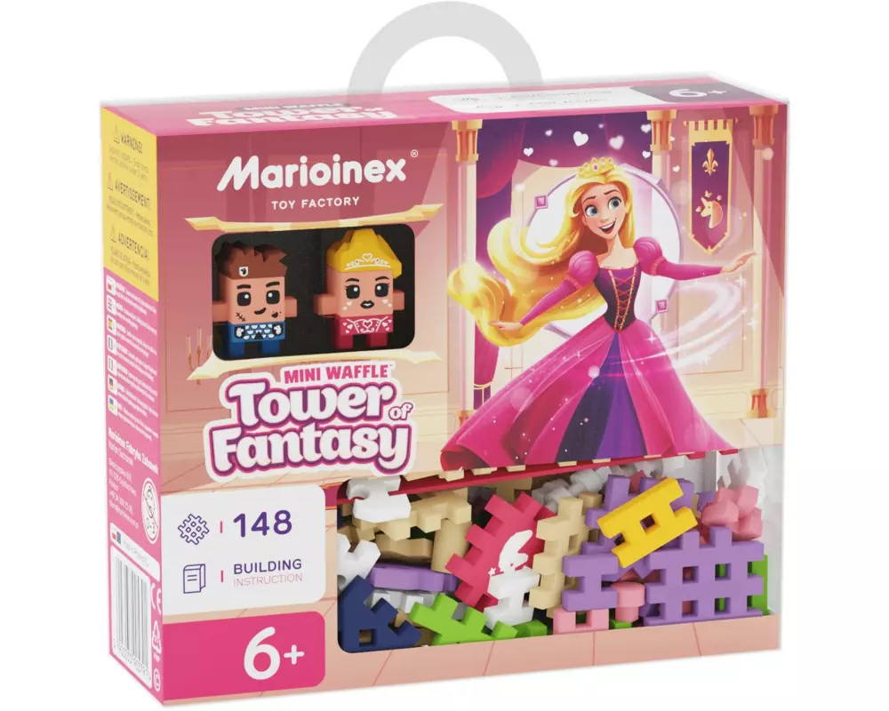 Max Bersinger Baukasten Marioinex Princess Fantasie Turm - 148 Teile