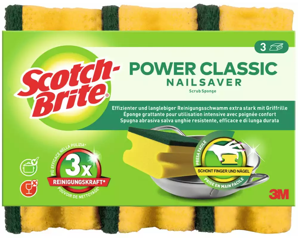 Scotch-Brite Schwamm Classic 3 Stück