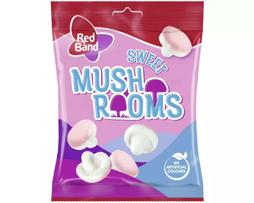 Red Band Kaubonbon Süsse Schaumpilze 140 g