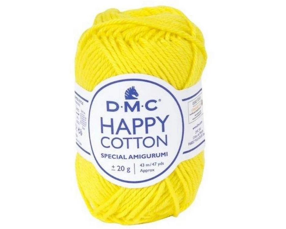 DMC Baumwollgarn Natura Happy Cotton Zitrone