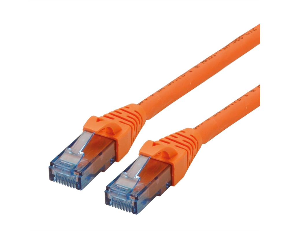 ROLINE Patchkabel Cat.6A UTP, Component Level, LSOH, orange, 15 m