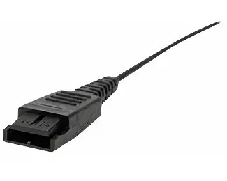 JABRA BIZ 2300 Duo Balanced Type 82 E-STD NC mic boom FreeSpin headband can only be used with the connecting cord 8800-01-89