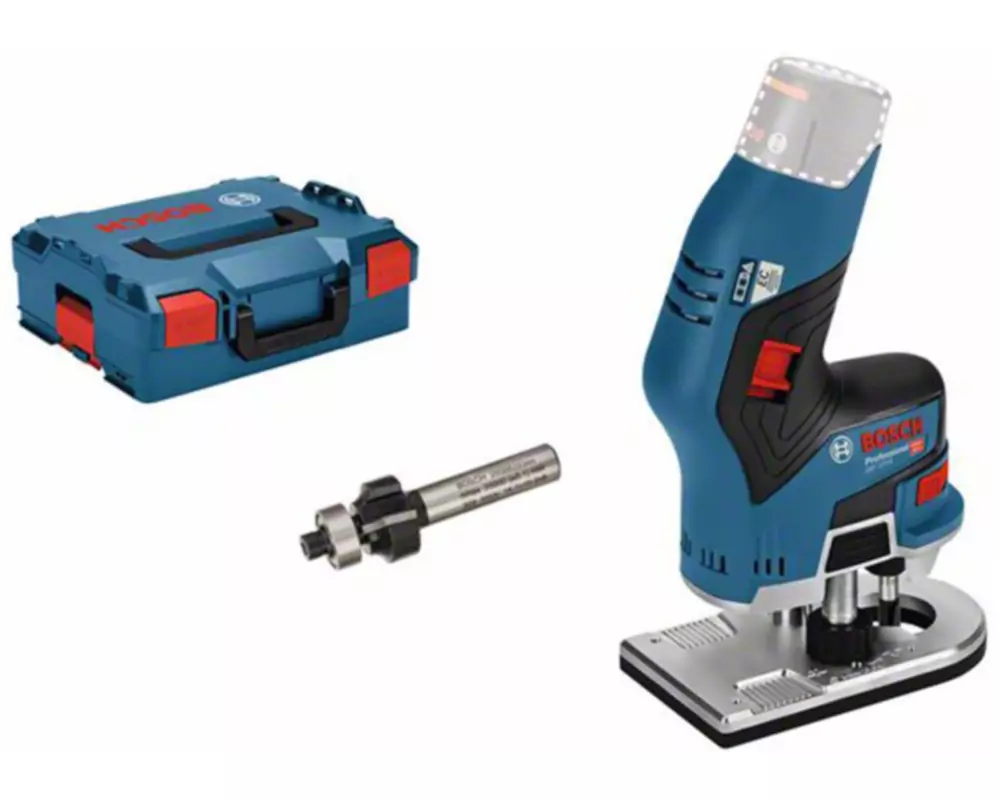 Bosch Professional Akku-Kantenfräse PRO GKF 12V-8 Set in L-BOXX (ohne Akku)