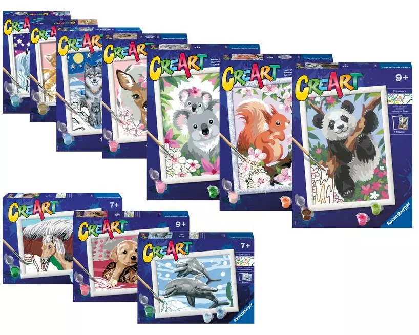 Ravensburger Malen nach Zahlen Mutter & Fohlen ab 7 Jahren