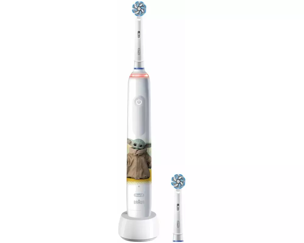 Oral-B Rotationszahnbürste Junior Pro Star Wars Weiss