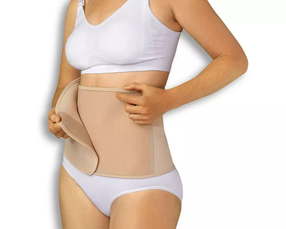 Carriwell Bauchband Beige verstellbar Gr. S/M