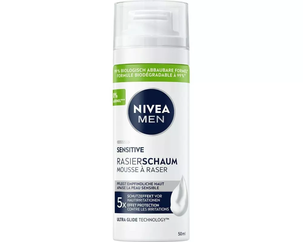 NIVEA MEN Rasierschaum Sensitive Mini 50 ml