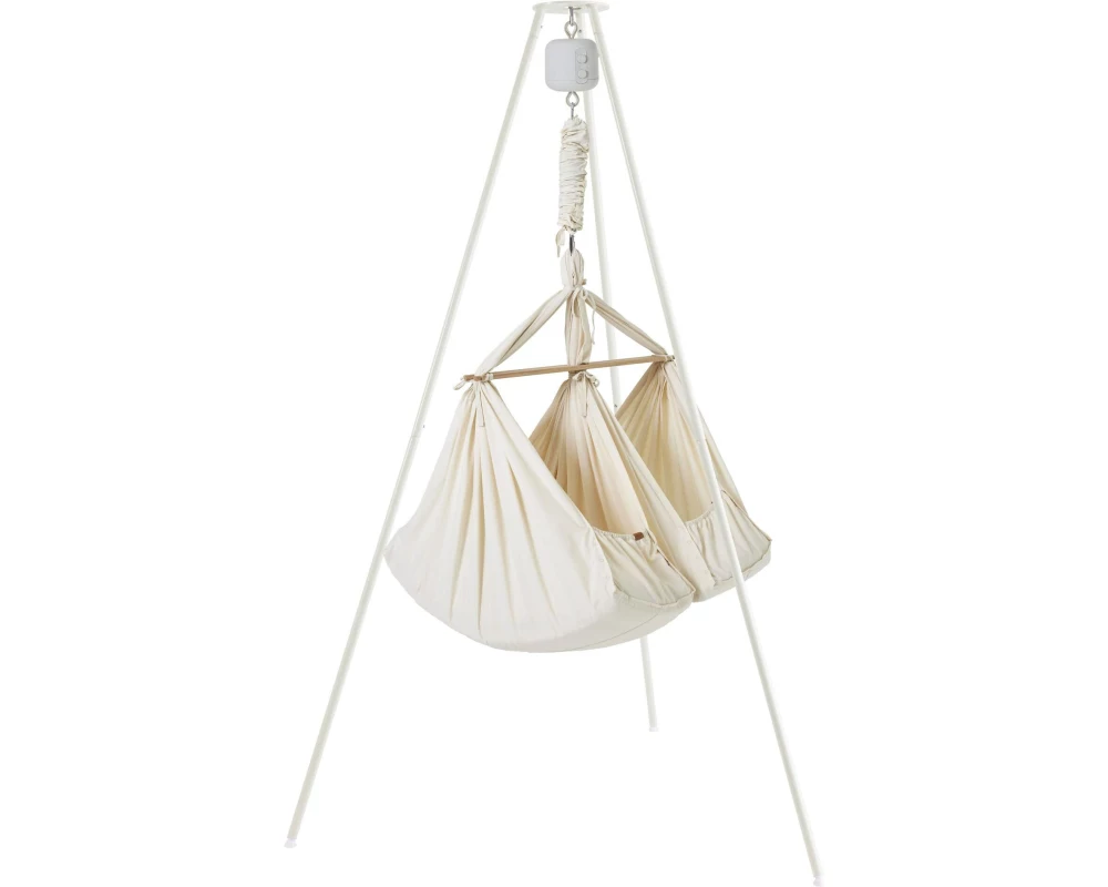 Membantu Babyhängematte Basic Set Zwillinge Nature