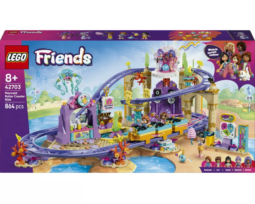 LEGO Friends Meerjungfrauen-Achterbahn 42703