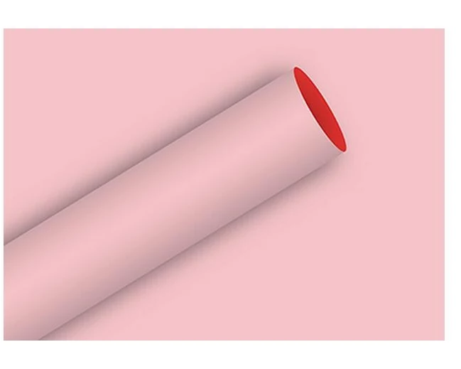 Braun + Company Geschenkpapier Uni Rosa, 2 m x 70 cm