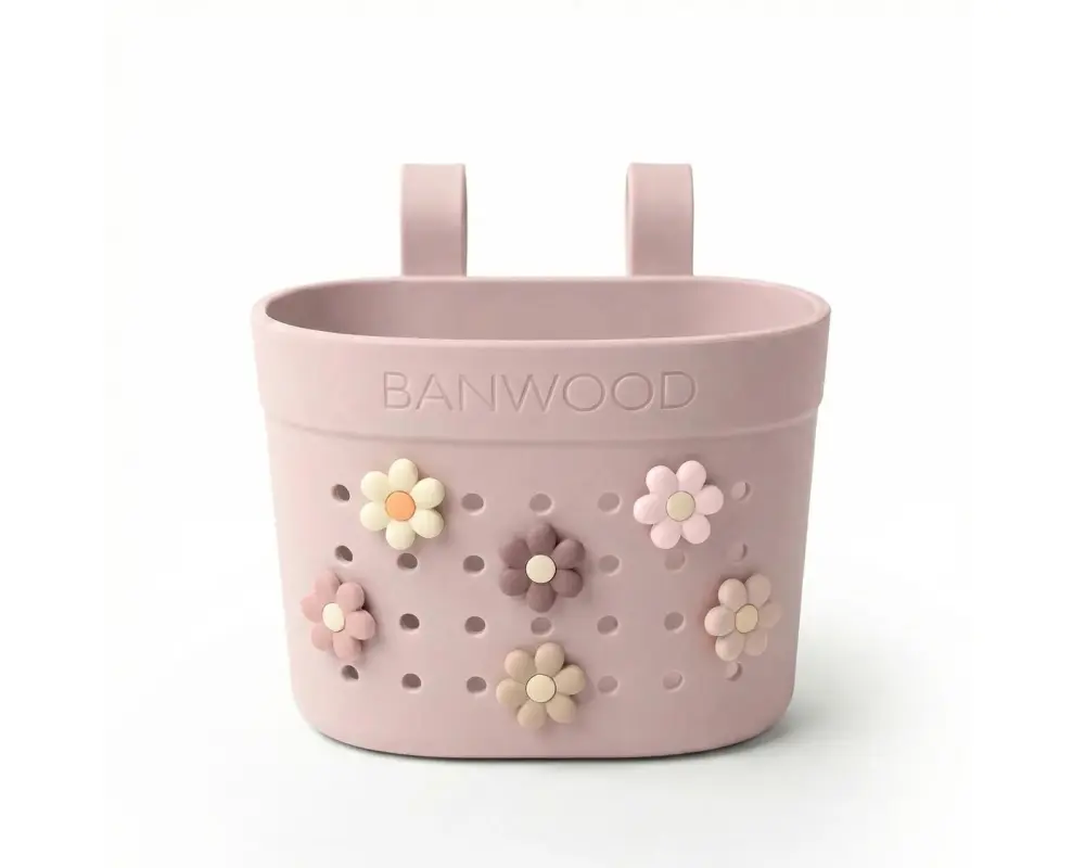 Banwood Korb Pin & Ride Faded pink