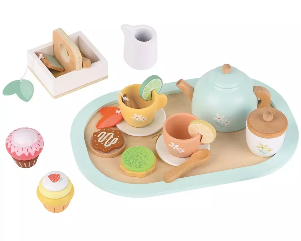 Spielba Holzspielwaren Tee-Set