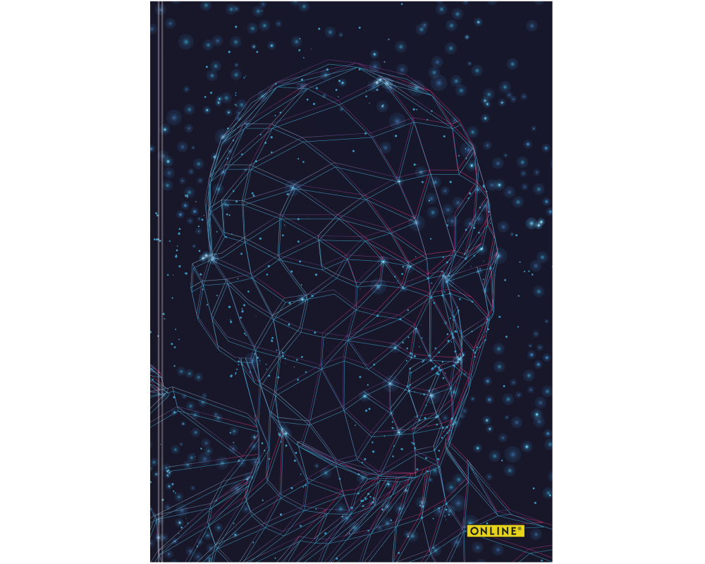 ONLINE Kladde Beyond A5 07887/6 Beyond 80g, 96 Blatt