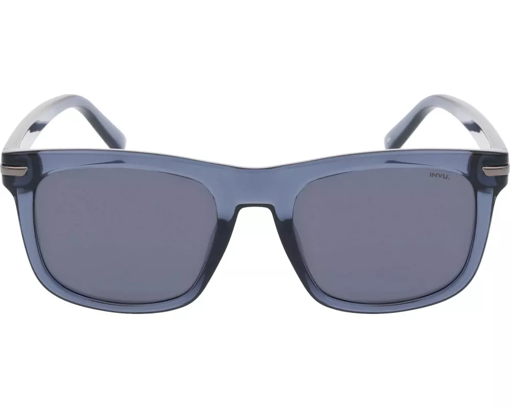 INVU. Sonnenbrille Victor Transp. Grey mit Etui