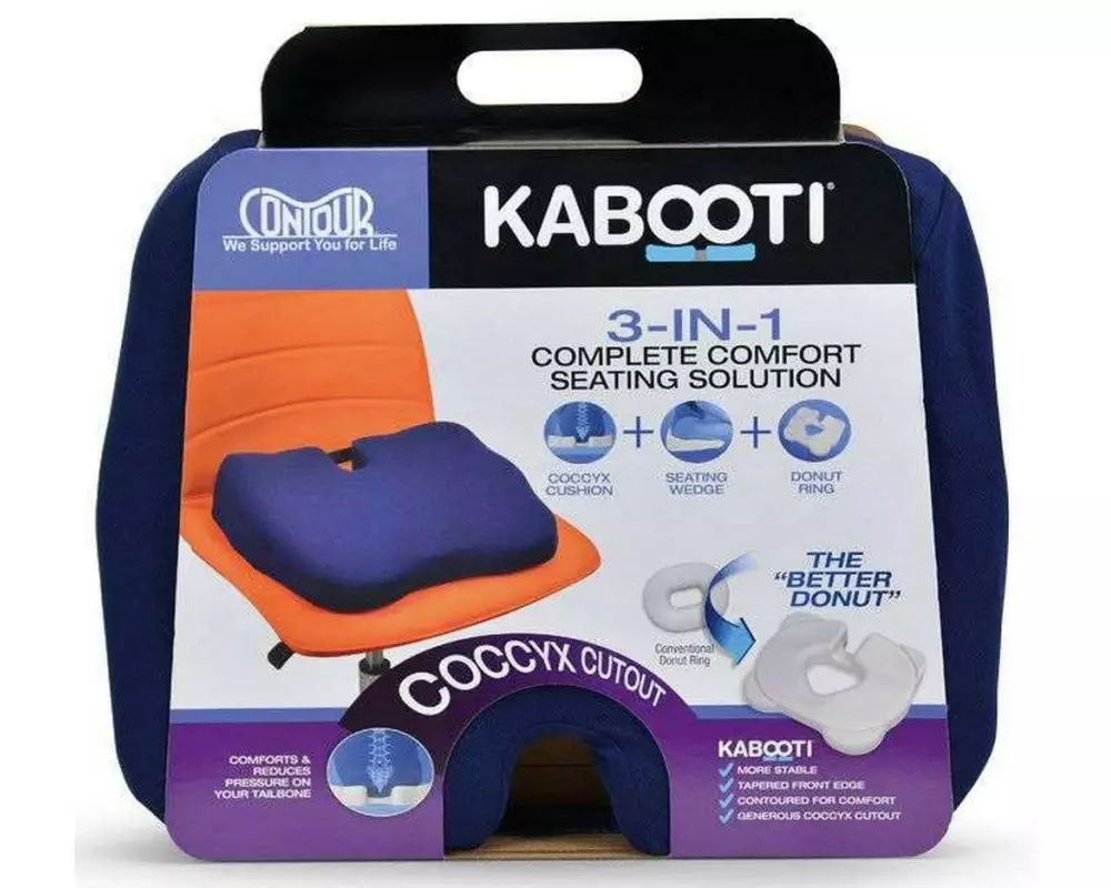 Kabooti Sitzkissen 3-in-1 blau