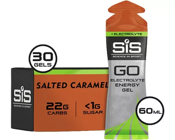 SIS - ScienceinSport Energygel Go Isotonic Energie + Elektrolyte Salted Caramel