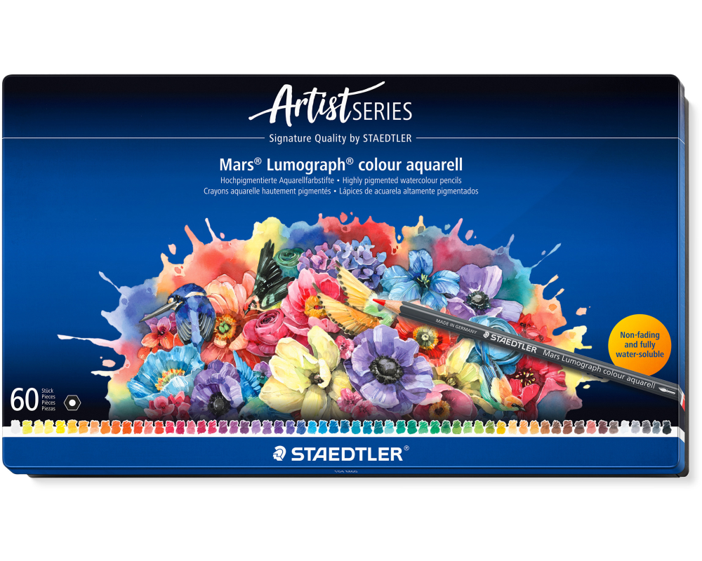 STAEDTLER Farbstifte Artist Line 104M60 assortiert 60 Stück