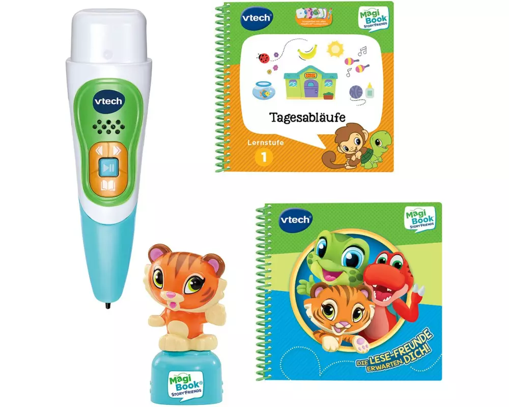 Vtech Magibook Story'Friends inkl. Buch Tagesabläufe Lernstufe 1