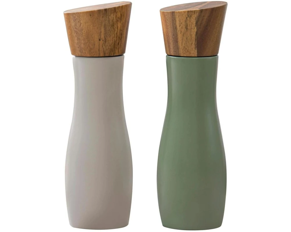 Ladelle Salz- und Pfeffermühle Essentials 19.5 cm, Stone/Salbei