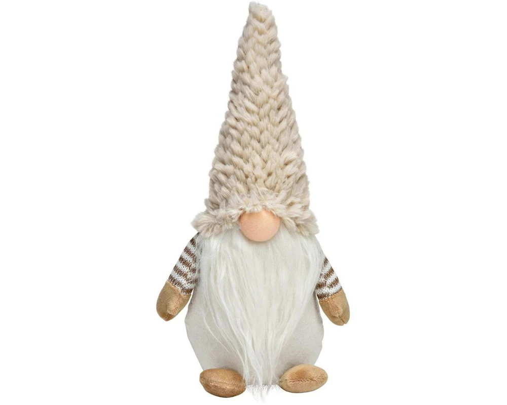 G. Wurm Weihnachtsfigur Wichtel 16 x 32 x 11 cm, Beige