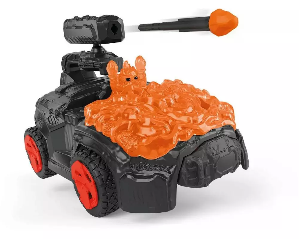 Schleich Spielfigurenset Lava-Crashmobil mit Mini Creature
