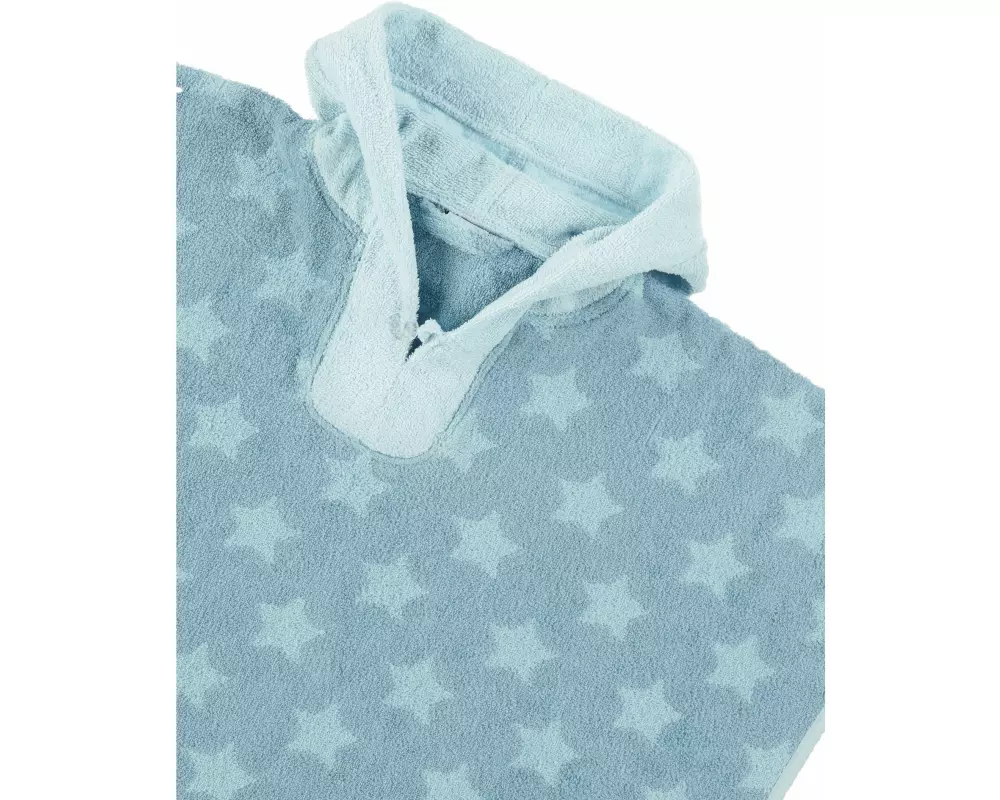 Sterntaler Baby-Poncho Emmi Blau