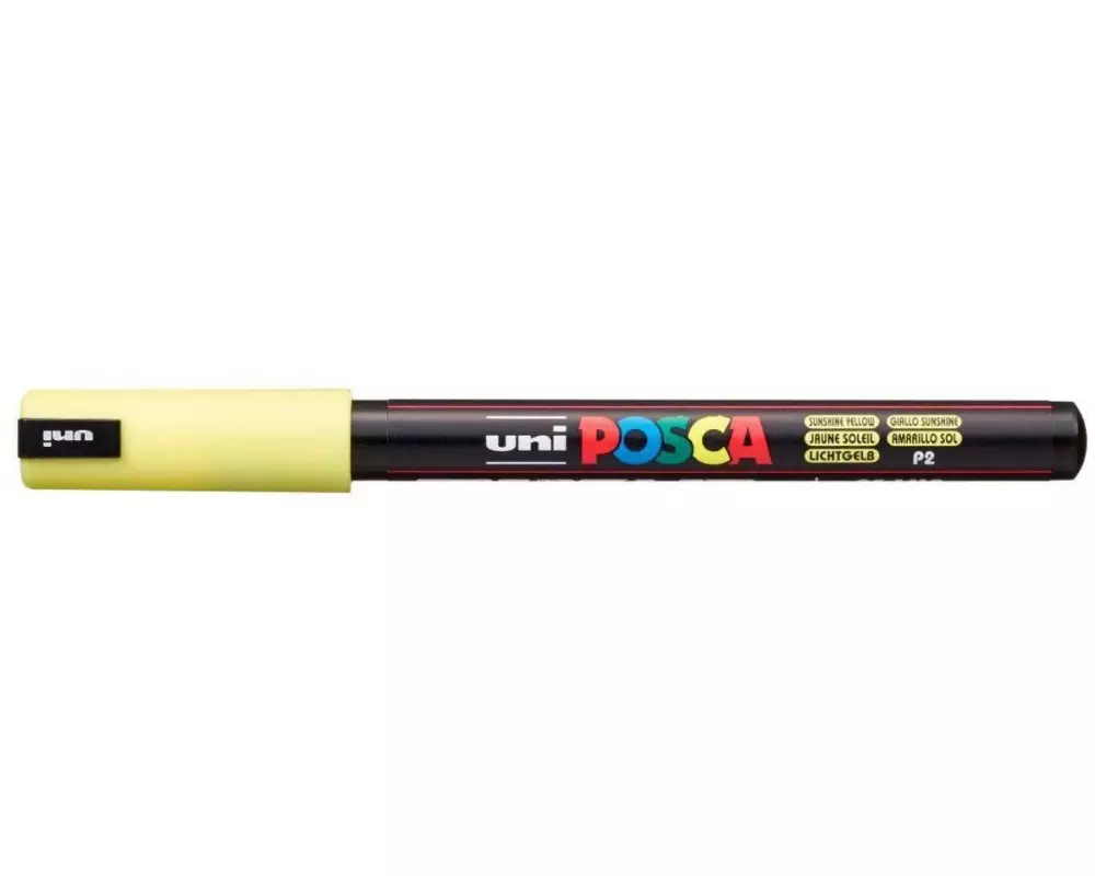 Uni Permanent-Marker POSCA Softcolors 0.7 mm, Hellgelb