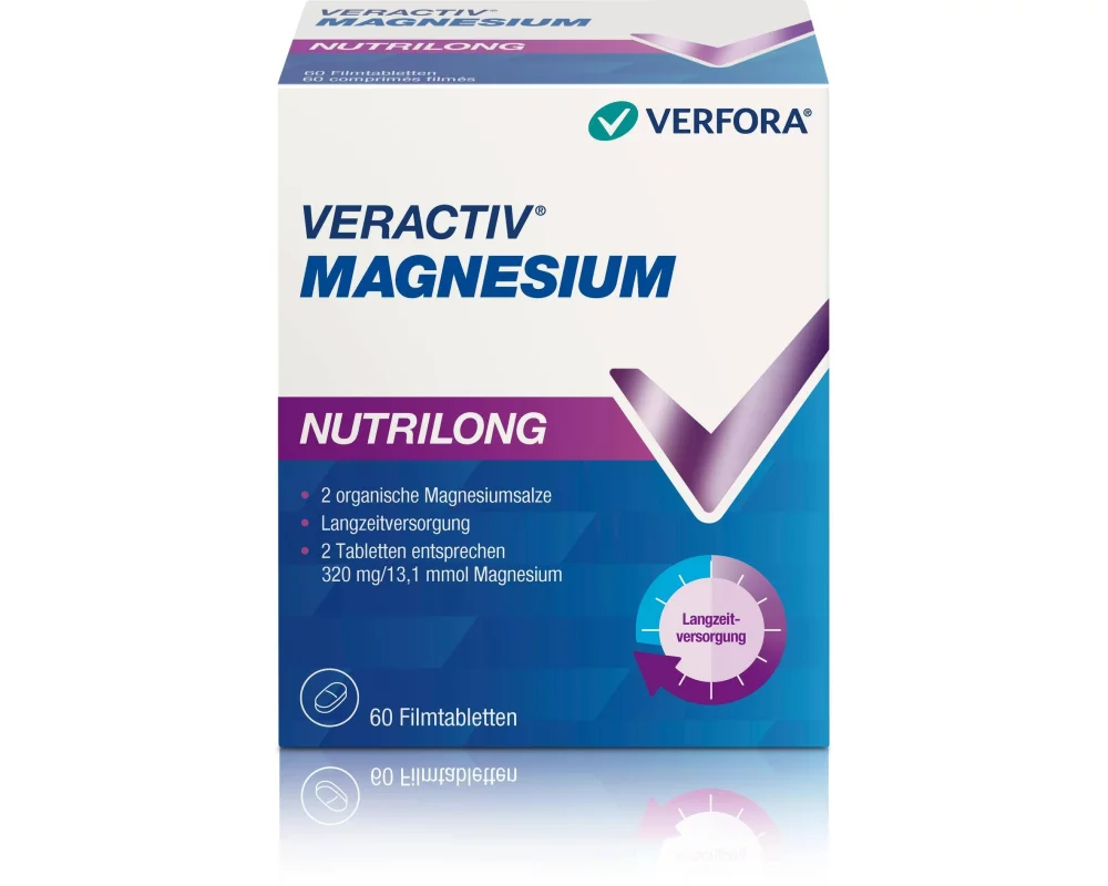 Veractiv Magnesium Nutrilong 60 Tabletten