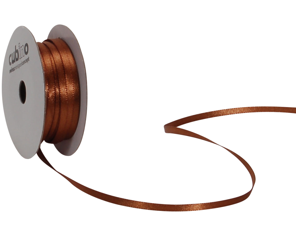 SPYK Satinband Cubino 2082.0353 3mmx8m chocolate