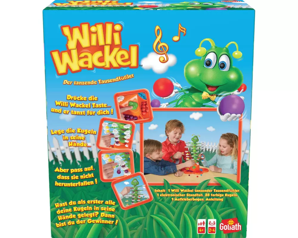 Max Bersinger Kinderspiel Willi Wackel -DE-