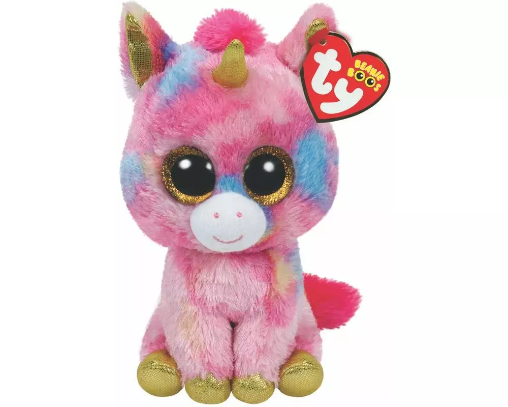 Ty Plüsch Fantasia Einhorn Mehrfarbig/Gold