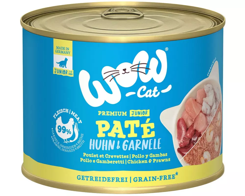 WOW Junior Huhn & Garnele 200 g