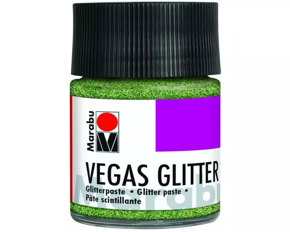Marabu Glitzerpaste Vegas Kiwi 50 ml