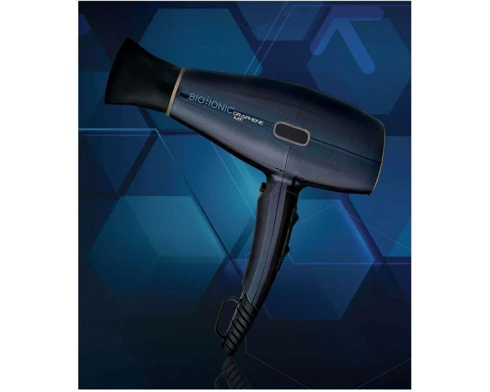 bio ionic GrapheneMX Professional Dryer Profi-Haartrockner Blau 1875 W