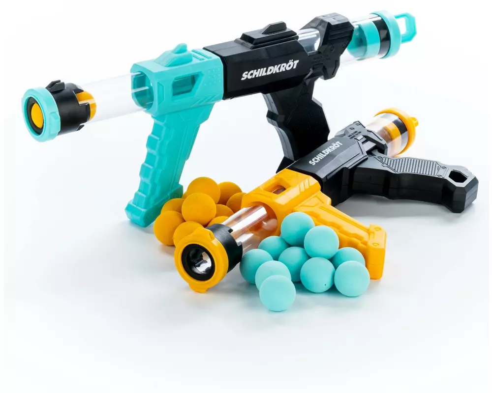 Schildkröt Funsports Schildkröt Fire Blaster Set Schaumkugel-Popperpistolen