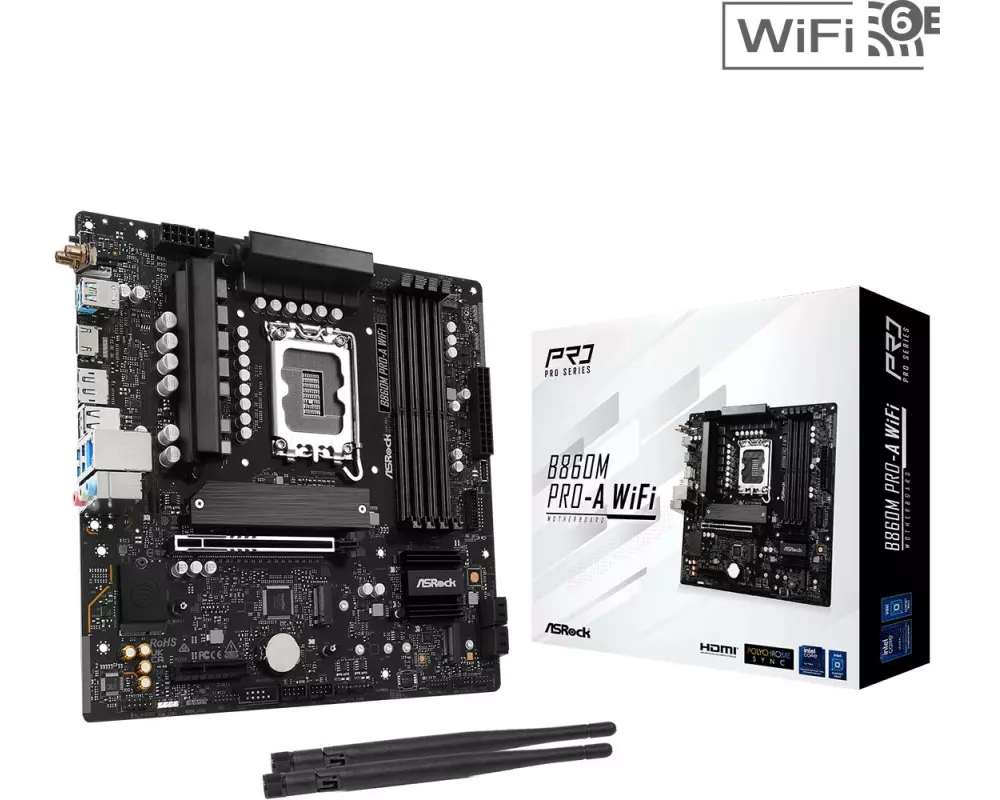 ASRock Mainboard B860M PRO-A WIFI