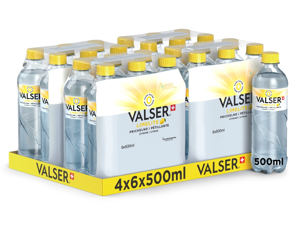VALSER Zitrone 604920 50 cl, 24 Stk.