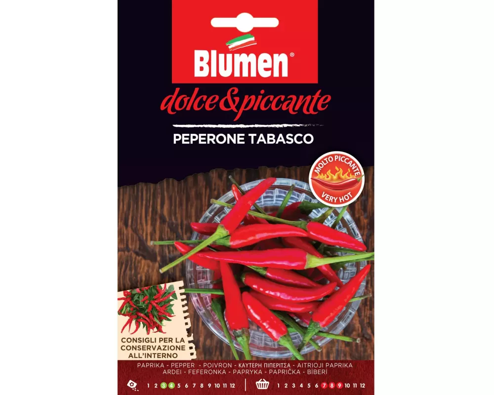 Blumen Samen Paprika Tabasco