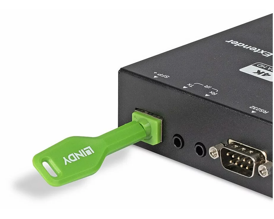 LINDY SFP Port Locks, GREEN, 20pcs.