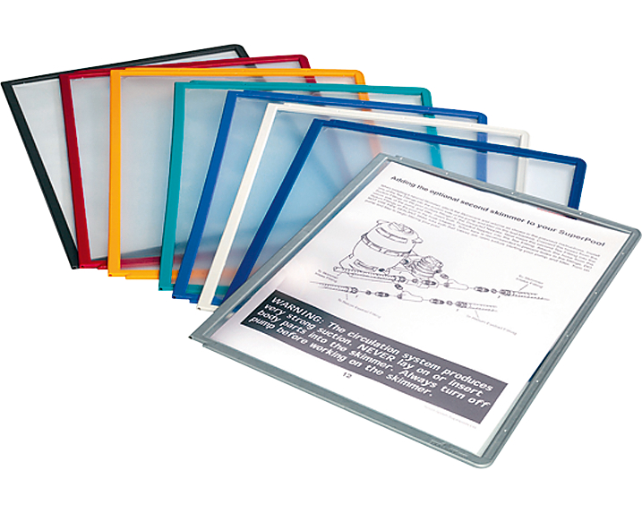 DURABLE Sichttafel SHERPA A4 560600 farbig assortiert