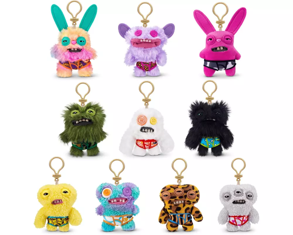 Zuru Plüsch-Anhänger Fuggler – Key Rings 9 cm assortiert