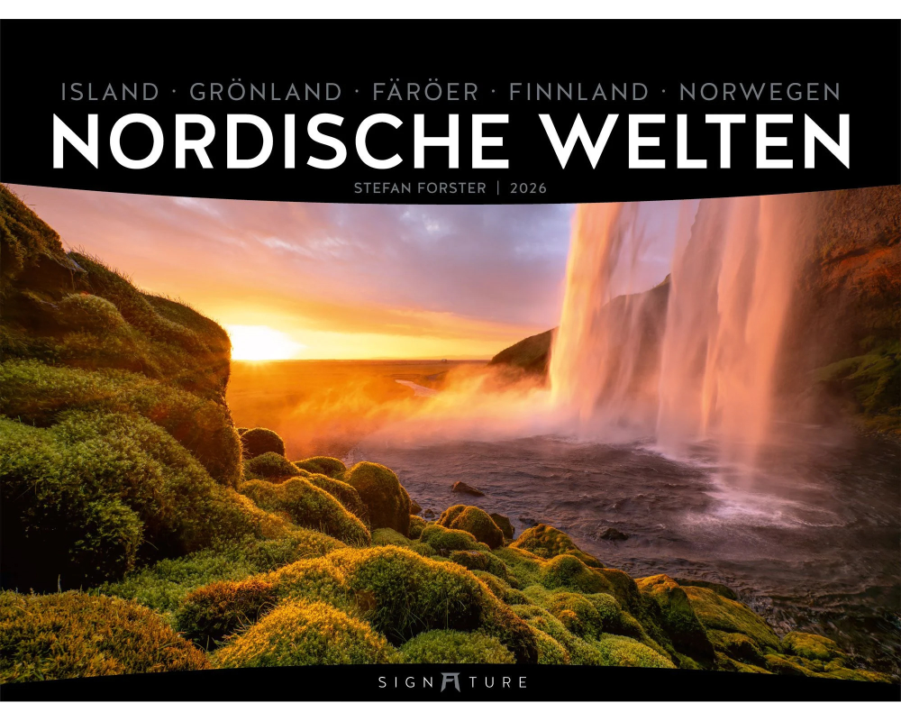 ACKERMANN Bildkalender 2026 3638 Nordische Welten 66x50cm