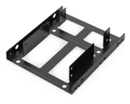 "Zweifach 2.5"" HDD/SSD Interner Einbaurahmen inkl. Kabelset"