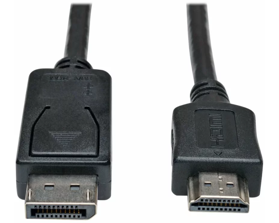 EATON TRIPPLITE DisplayPort to HDMI, Adapter Cable, M/M, 15ft. 4.6m